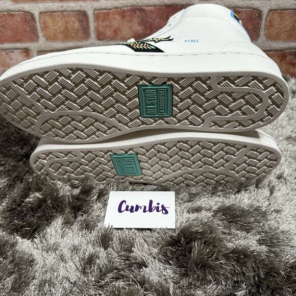 Converse Pro Leather High Top Peace & Unity US Women's 10-Men's 8.5 172187c NEW - Picture 12 of 13